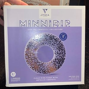 MIINNIDIP the CUE THE CONFETTI! RING FLOAT in SILVER